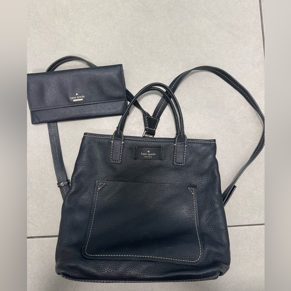 Kate Spade Black Tote Bag